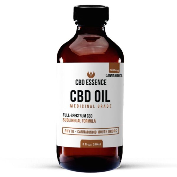 Full Spectrum CBD Oil – 8oz CBD Tincture 2400mg